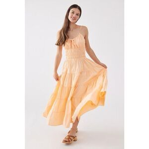 chinese dress ladies Talia Linen Maxi Dress
